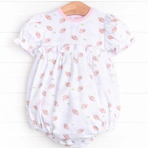 Baby Girl Football Bubble